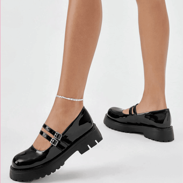 Sandales avec boucle plateforme